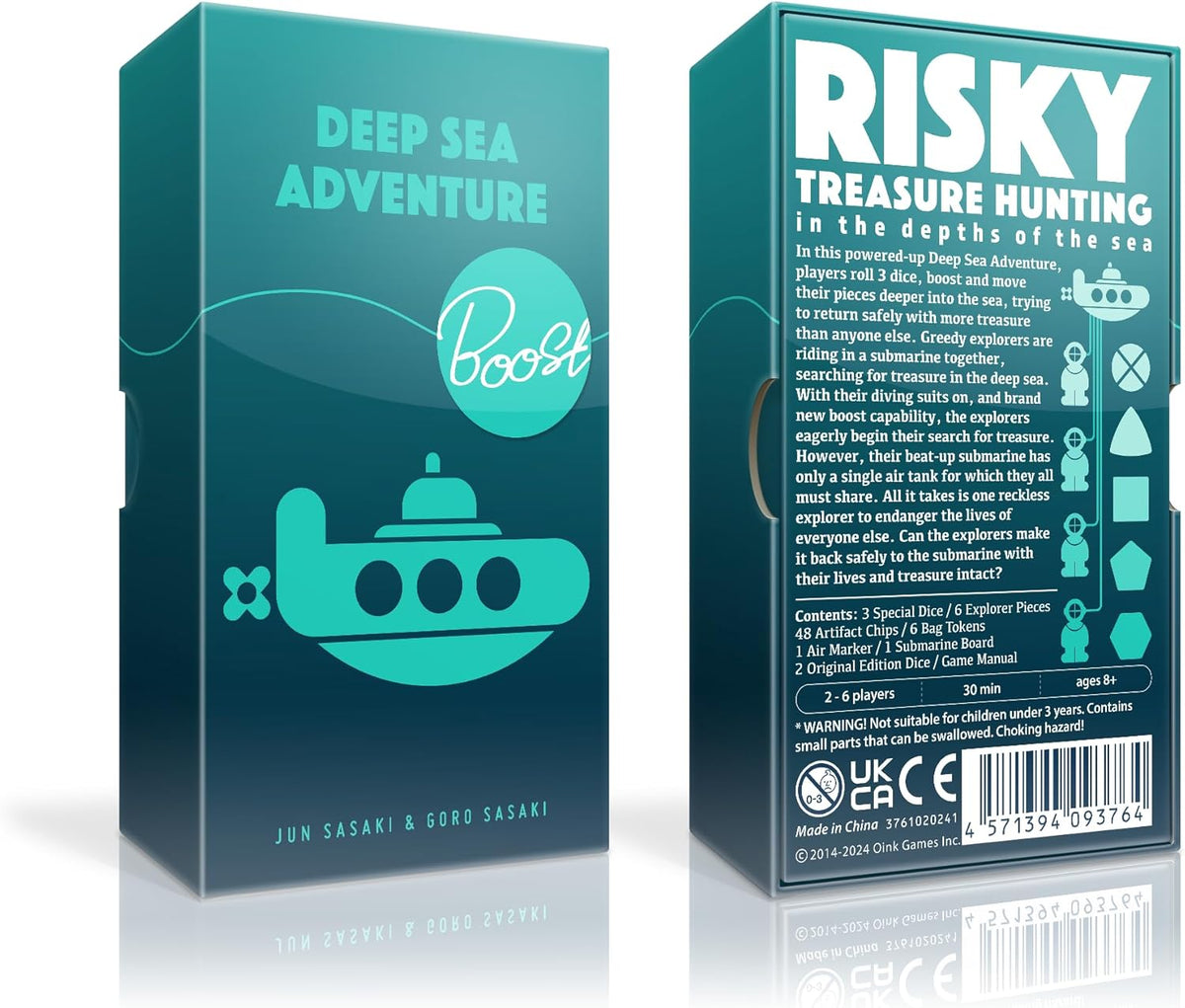 Board Game "Deep Sea Adventure Boost EN"-Oink Games-Ace Cards & Collectibles