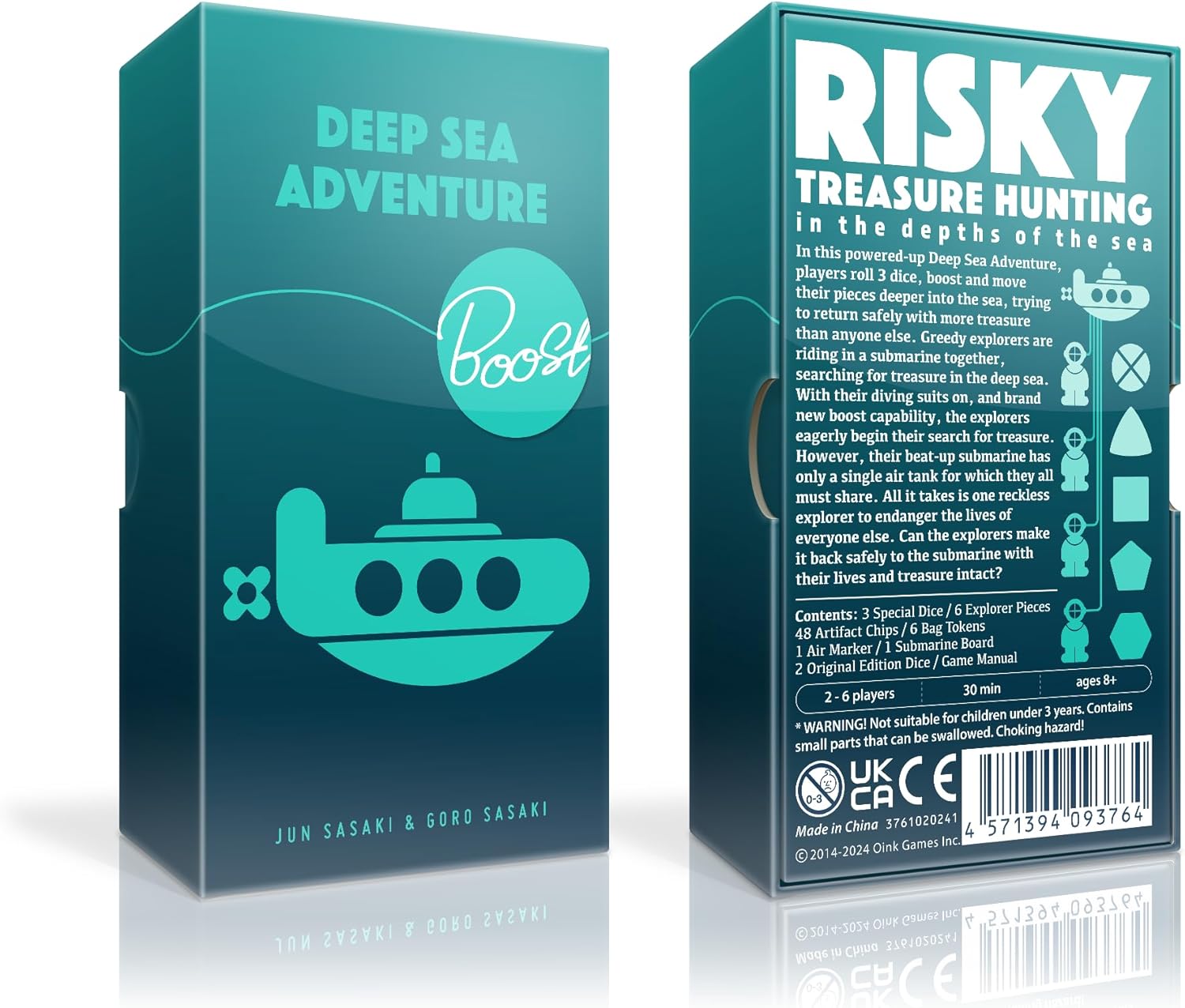 Board Game "Deep Sea Adventure Boost EN"-Oink Games-Ace Cards & Collectibles