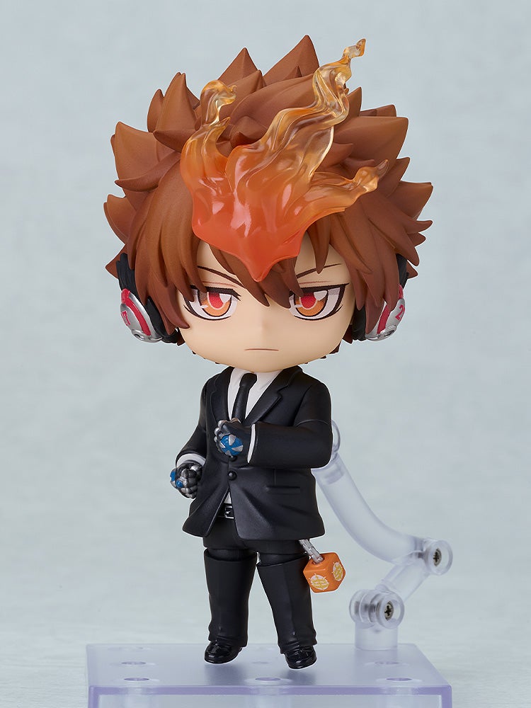 Katekyo Hitman REBORN! Nendoroid " Tsunayoshi Sawada: Black Suit Ver."-Orange Rouge-Ace Cards & Collectibles