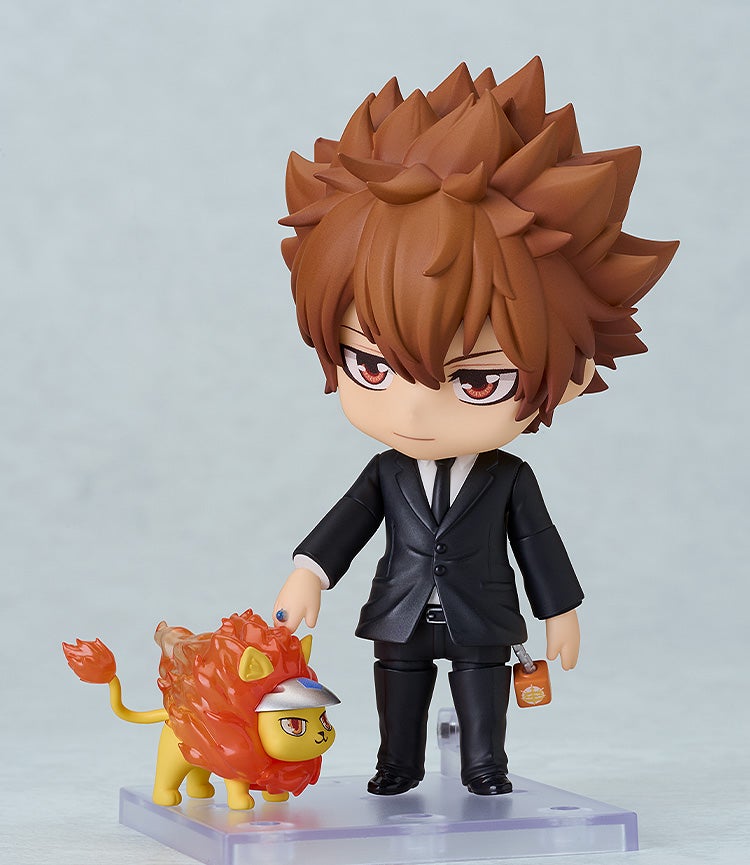 Katekyo Hitman REBORN! Nendoroid " Tsunayoshi Sawada: Black Suit Ver."-Orange Rouge-Ace Cards & Collectibles