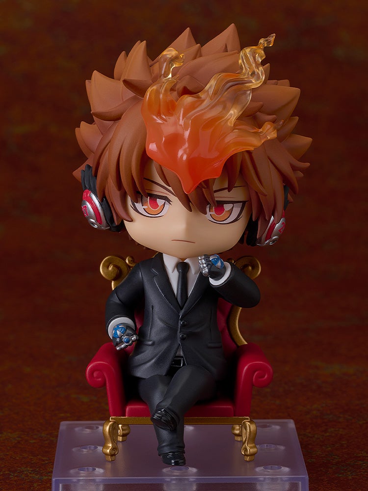 Katekyo Hitman REBORN! Nendoroid " Tsunayoshi Sawada: Black Suit Ver."-Orange Rouge-Ace Cards & Collectibles