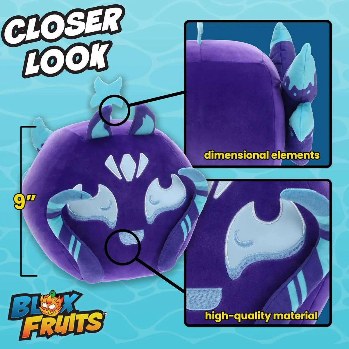Blox Fruits Huge Fruits Plush "Kitsune"-PHATMOJO-Ace Cards & Collectibles