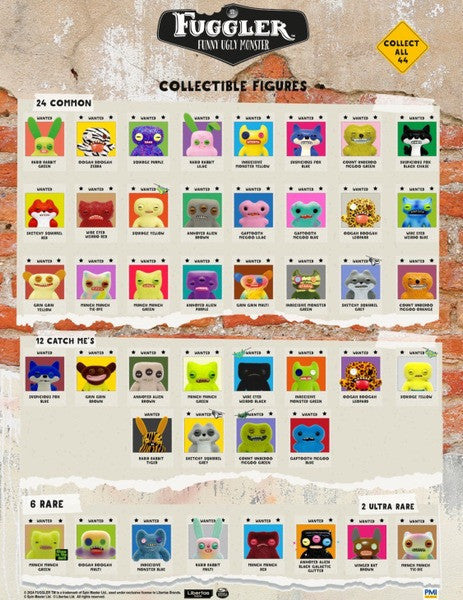 Fuggler Funny Ugly Monster Collectible Figures-Single Box (Random)-PMI Trading-Ace Cards & Collectibles