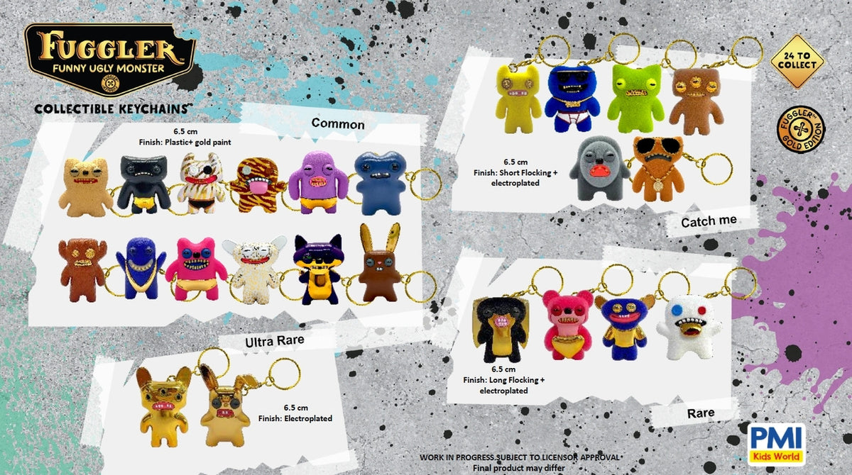 Fuggler Funny Ugly Monster "Collectible Keychains" Series 3-Single Box (Random)-PMI Trading-Ace Cards & Collectibles