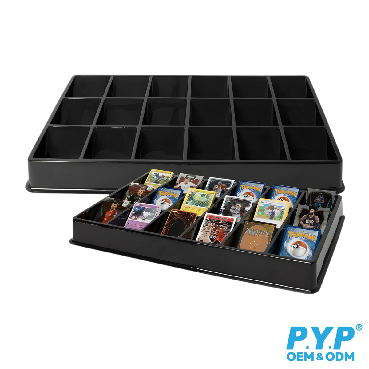 PYP 18 Slots Card Sorting Tray-1 Tray-PYP-Ace Cards & Collectibles