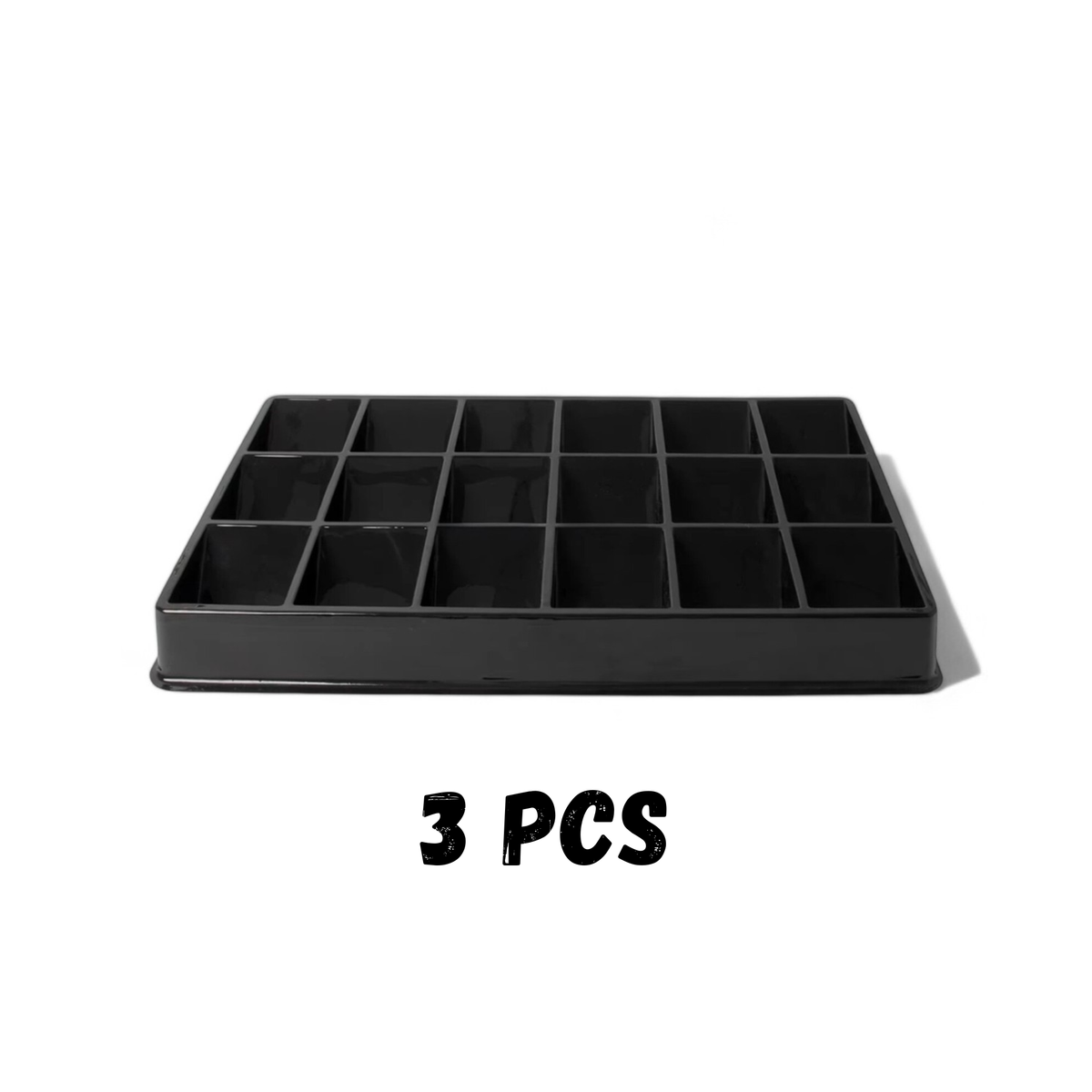 PYP 18 Slots Card Sorting Tray-3 Trays-PYP-Ace Cards & Collectibles