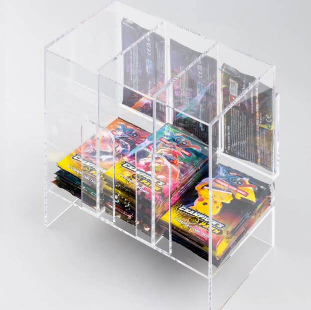 PYP 3-Slot Booster Pack Dispenser Acrylic Case-PYP-Ace Cards & Collectibles