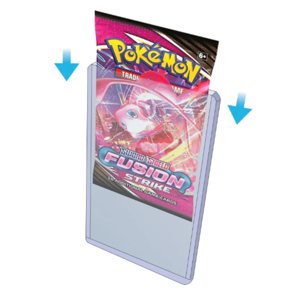PYP Booster Pack Toploader Holder for English Booster Pack (10pcs)-Single Piece-PYP-Ace Cards & Collectibles