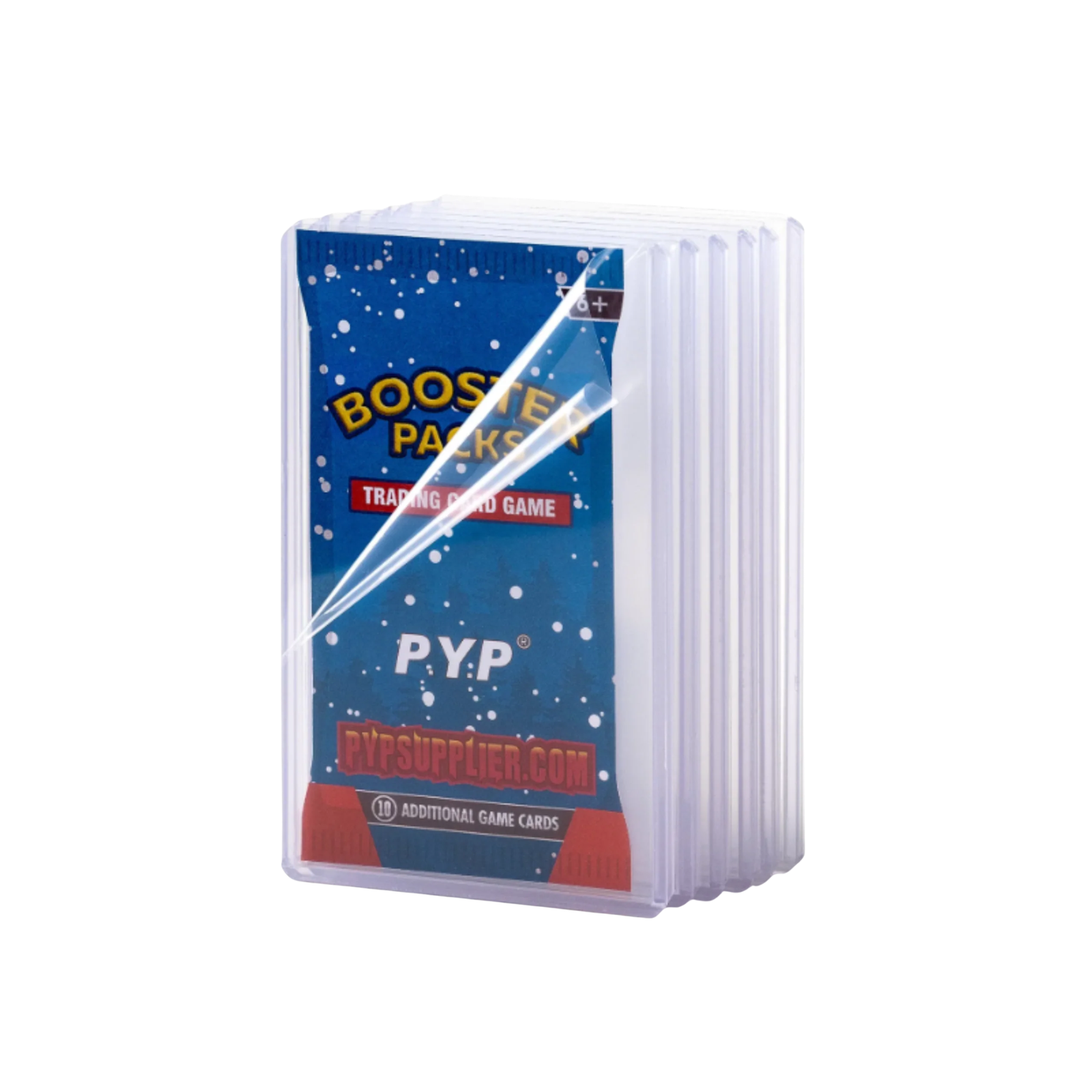 PYP Booster Pack Toploader Holder for English Booster Pack (10pcs)-Whole Pack (10pcs)-PYP-Ace Cards & Collectibles