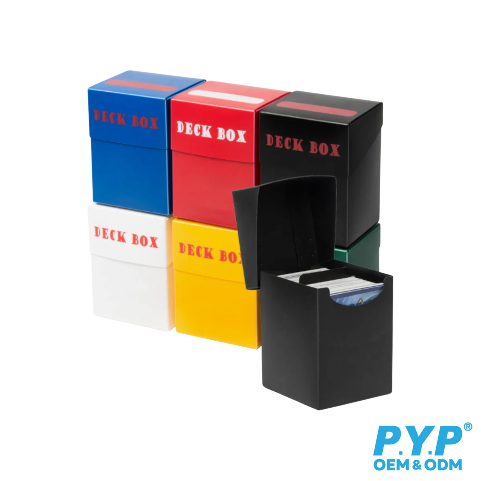 PYP Deck Holder 100+-Black-PYP-Ace Cards & Collectibles