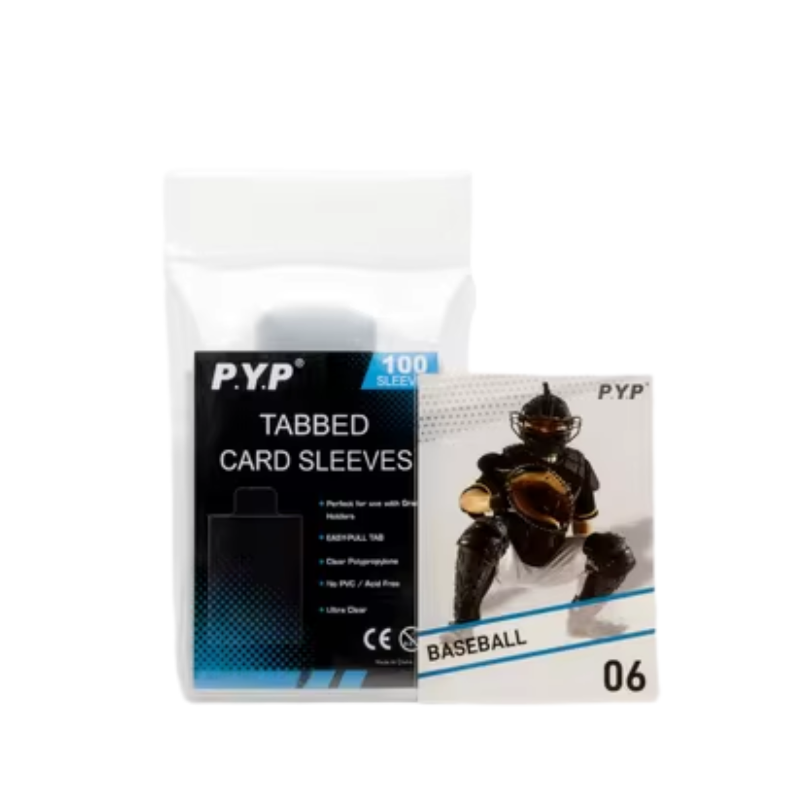 PYP Easy Pull Tabbed Card Sleeves (Standard Size)-PYP-Ace Cards & Collectibles