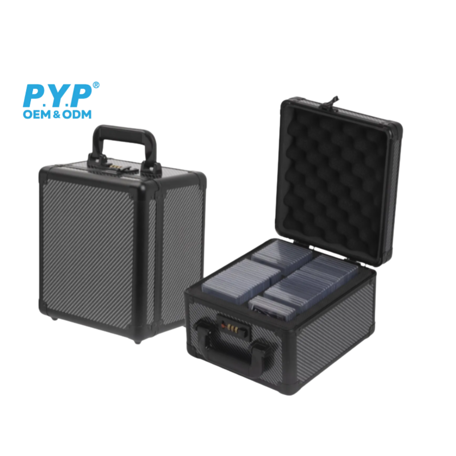 PYP Graded 2-Row Combination Locking Case-PYP-Ace Cards & Collectibles