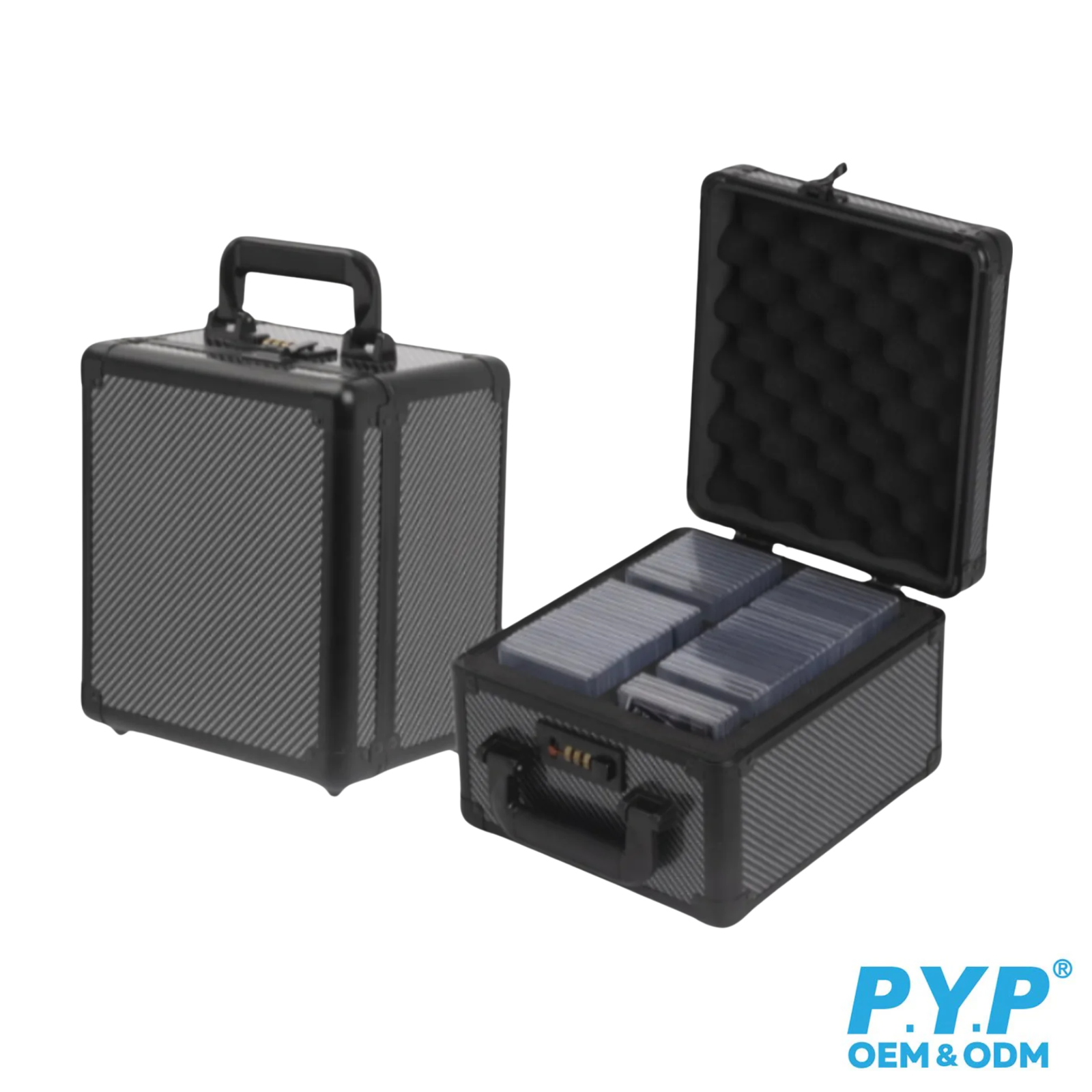 PYP Graded 2-Row Combination Locking Case-PYP-Ace Cards & Collectibles