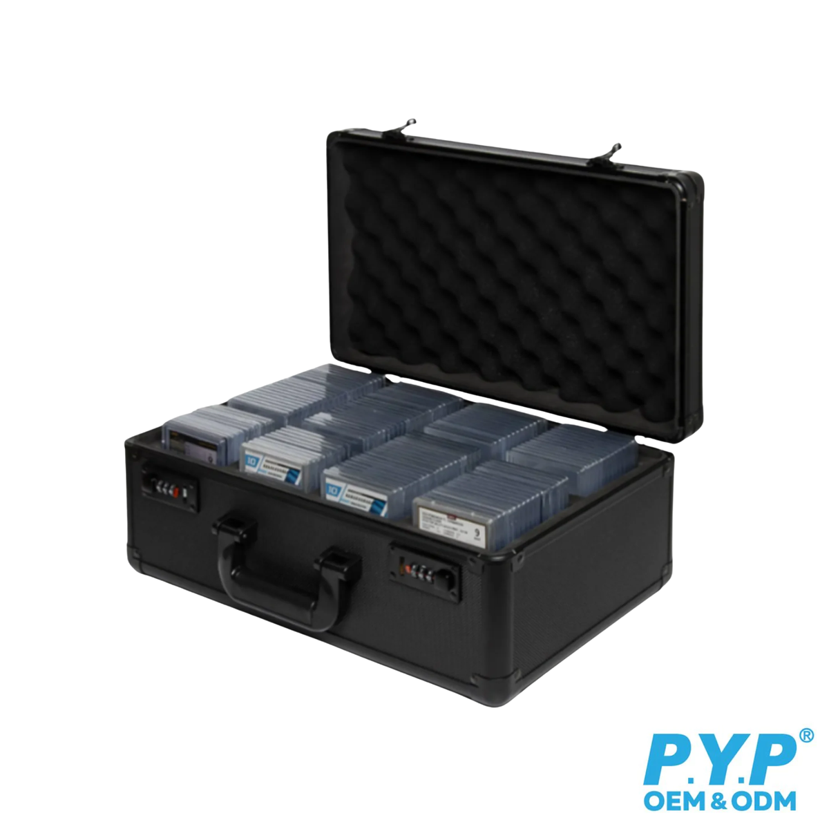PYP Graded 4-Row Combination Locking Case-PYP-Ace Cards & Collectibles