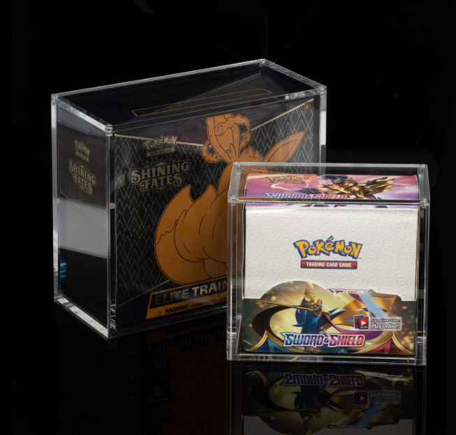 PYP Pokemon Booster Box and Elite Trainer Box Acrylic Display Case - Top Magnetic Lid-ETB DIsplay Case-PYP-Ace Cards & Collectibles
