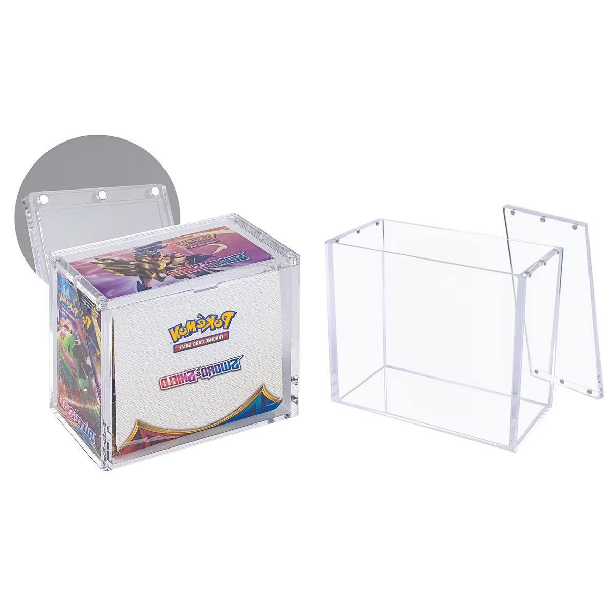 PYP Pokemon Booster Box and Elite Trainer Box Acrylic Display Case - Top Magnetic Lid-ETB DIsplay Case-PYP-Ace Cards & Collectibles