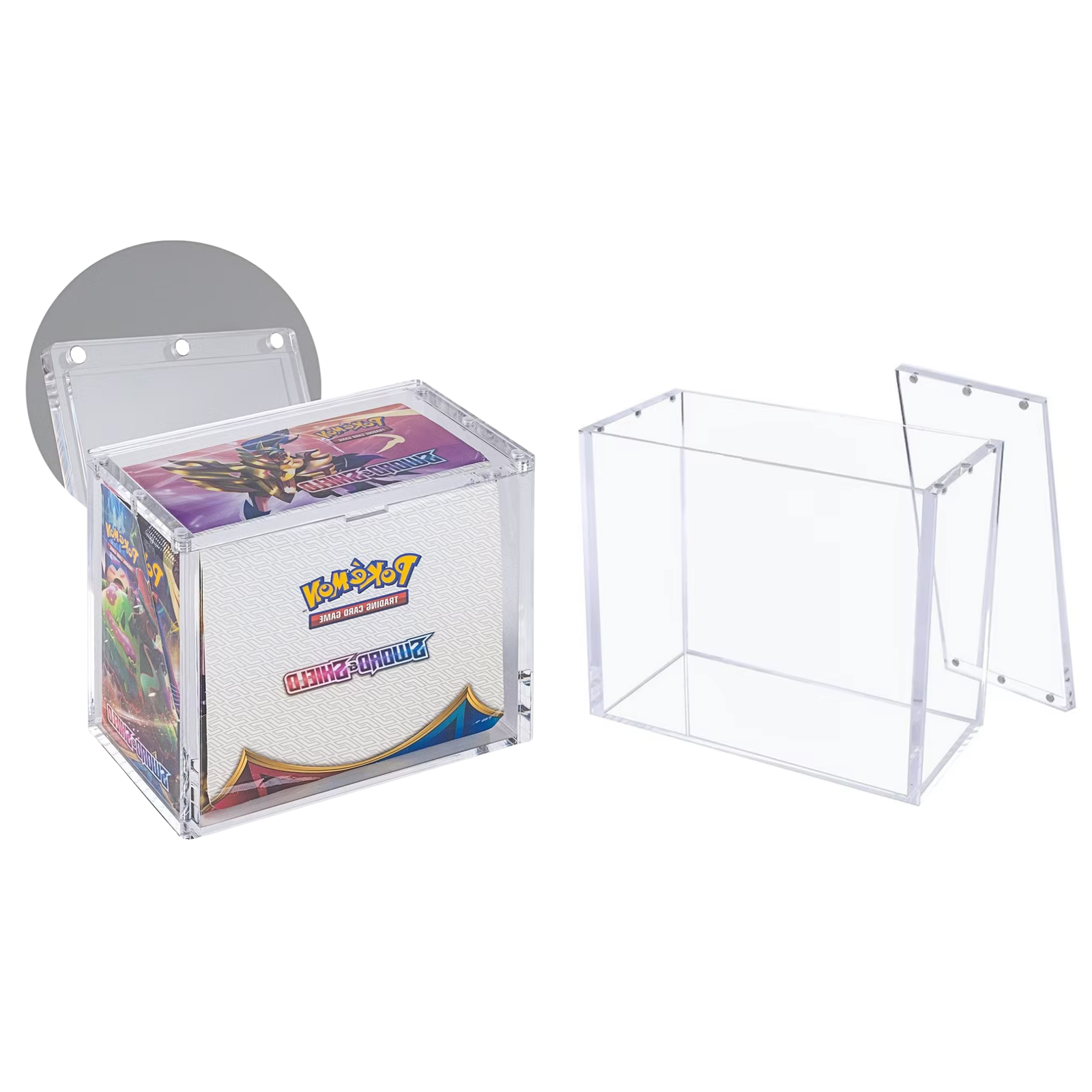 PYP Pokemon Booster Box and Elite Trainer Box Acrylic Display Case - Top Magnetic Lid-ETB DIsplay Case-PYP-Ace Cards & Collectibles