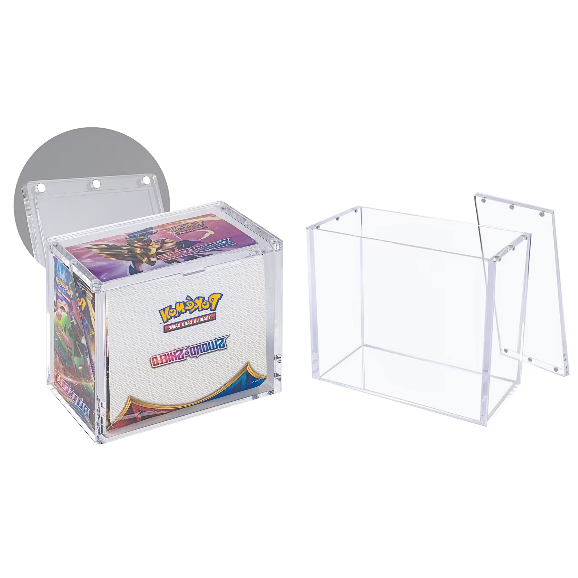 PYP Pokemon Booster Box and Elite Trainer Box Acrylic Display Case - Top Magnetic Lid-ETB DIsplay Case-PYP-Ace Cards & Collectibles