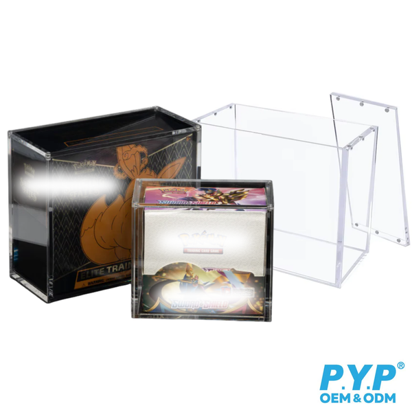 PYP Pokemon Elite Trainer Box Acrylic Display Case - Top Magnetic Lid-PYP-Ace Cards & Collectibles