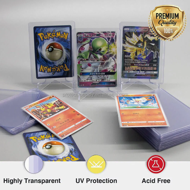 PYP Toploader Card Holder Standard Size 3" x 4" (Clear 25pcs) -35pt-Single Piece-PYP-Ace Cards & Collectibles