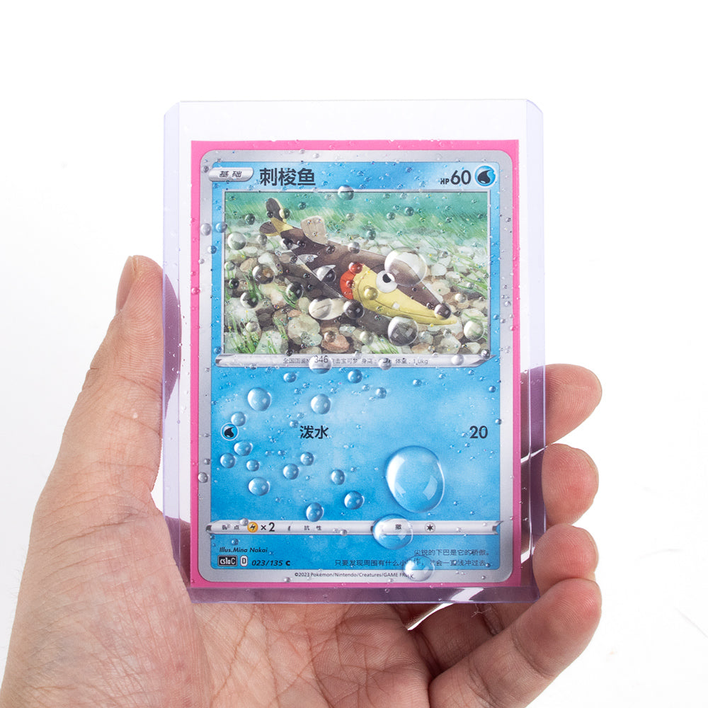 PYP Toploader Card Holder With Protective Film Standard Size 3" x 4" (Clear 25pcs) -35pt-Single Piece-PYP-Ace Cards & Collectibles