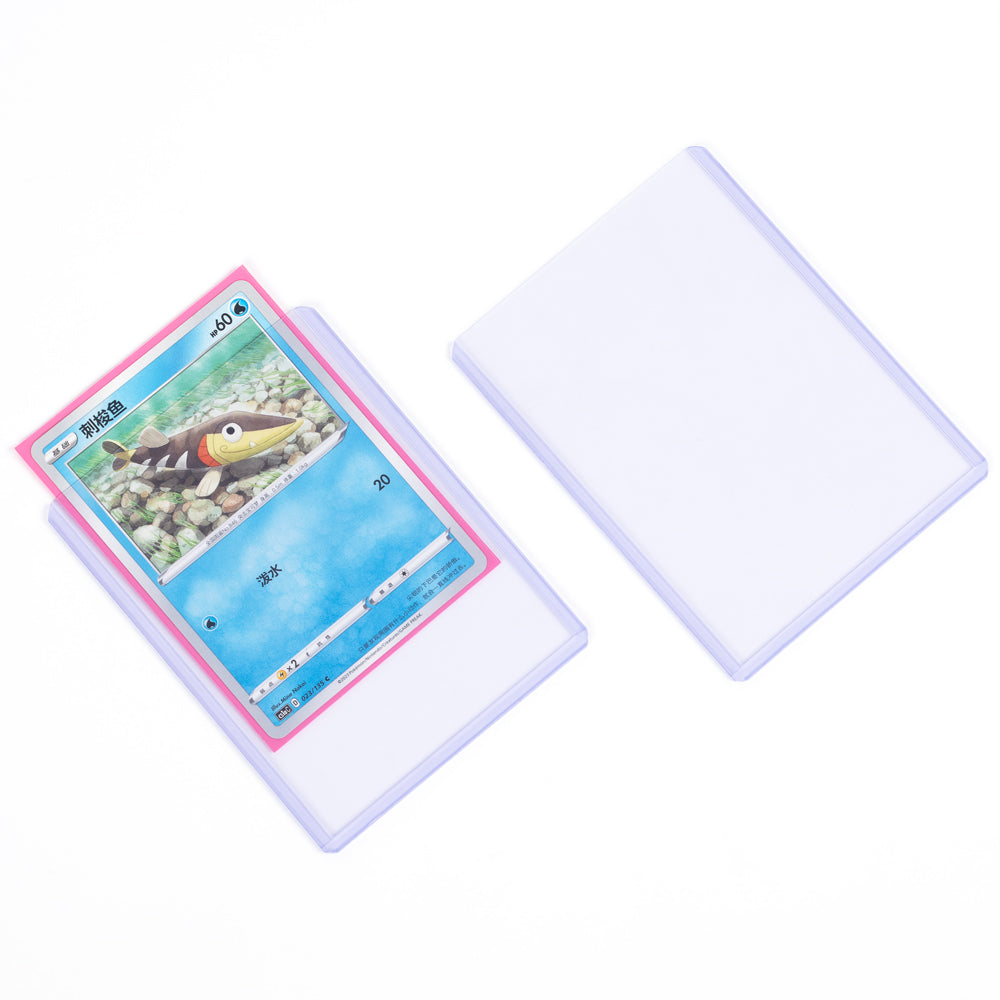 PYP Toploader Card Holder With Protective Film Standard Size 3" x 4" (Clear 25pcs) -35pt-Single Piece-PYP-Ace Cards & Collectibles