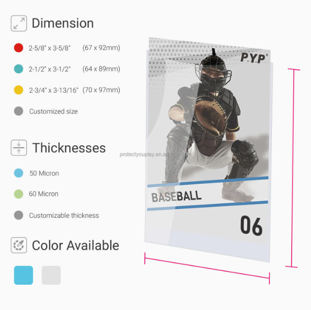 PYP Trading Card Sleeves 67 x 92mm (Penny Sleeve)-PYP-Ace Cards & Collectibles