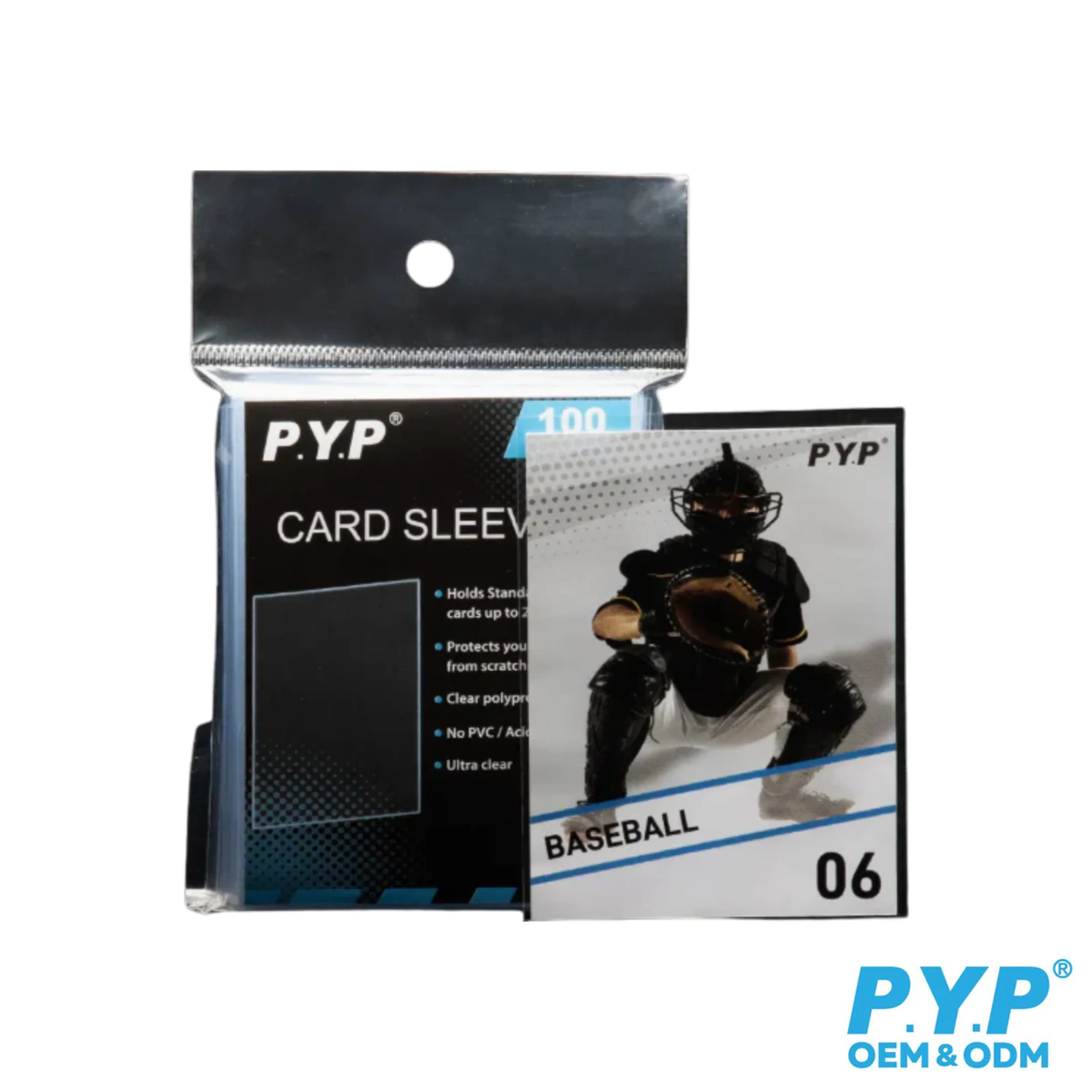 PYP Trading Card Sleeves 67 x 92mm (Penny Sleeve)-PYP-Ace Cards & Collectibles