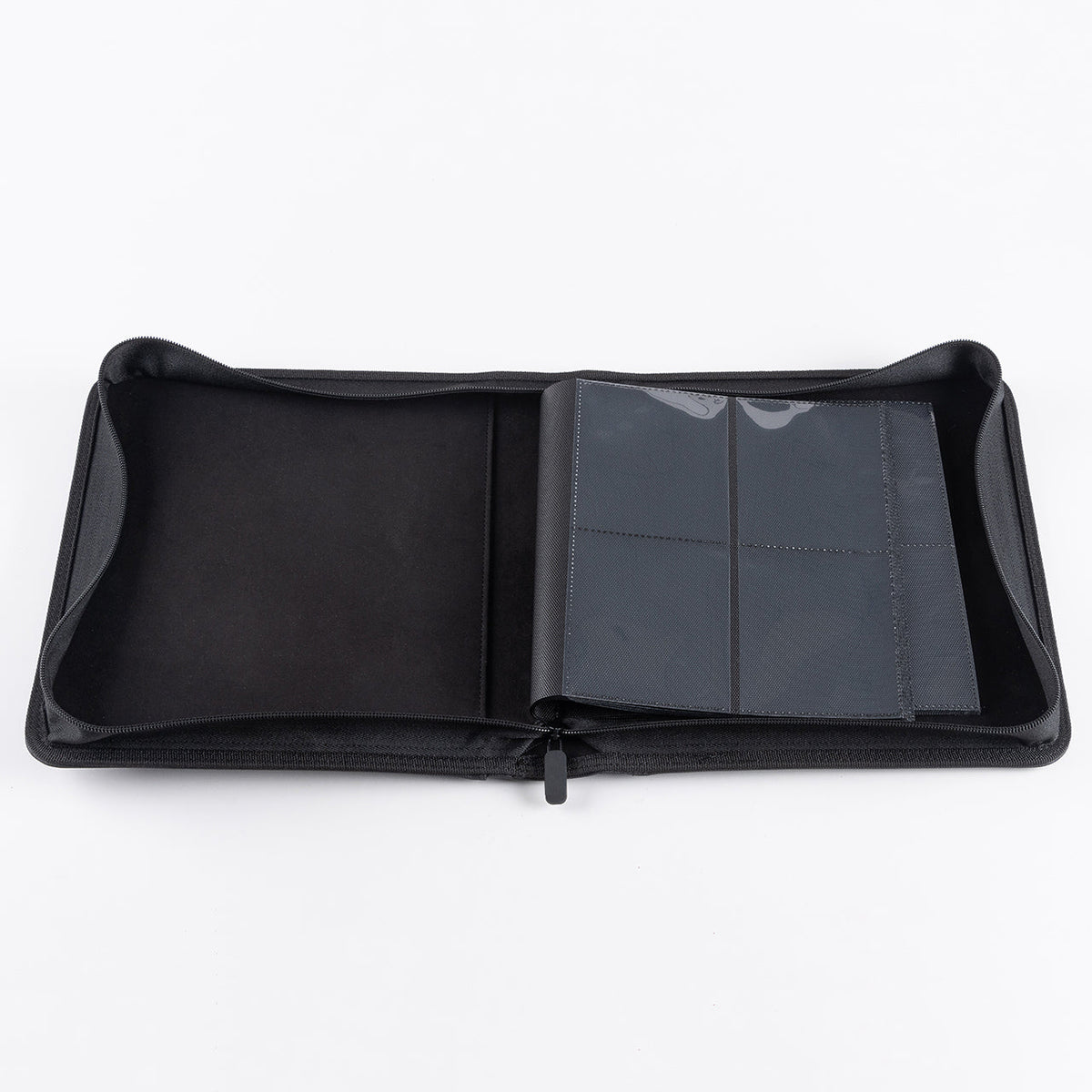 PYP Zip Folio 4-Pocket Toploader PU Leather Card Binder-PYP-Ace Cards & Collectibles