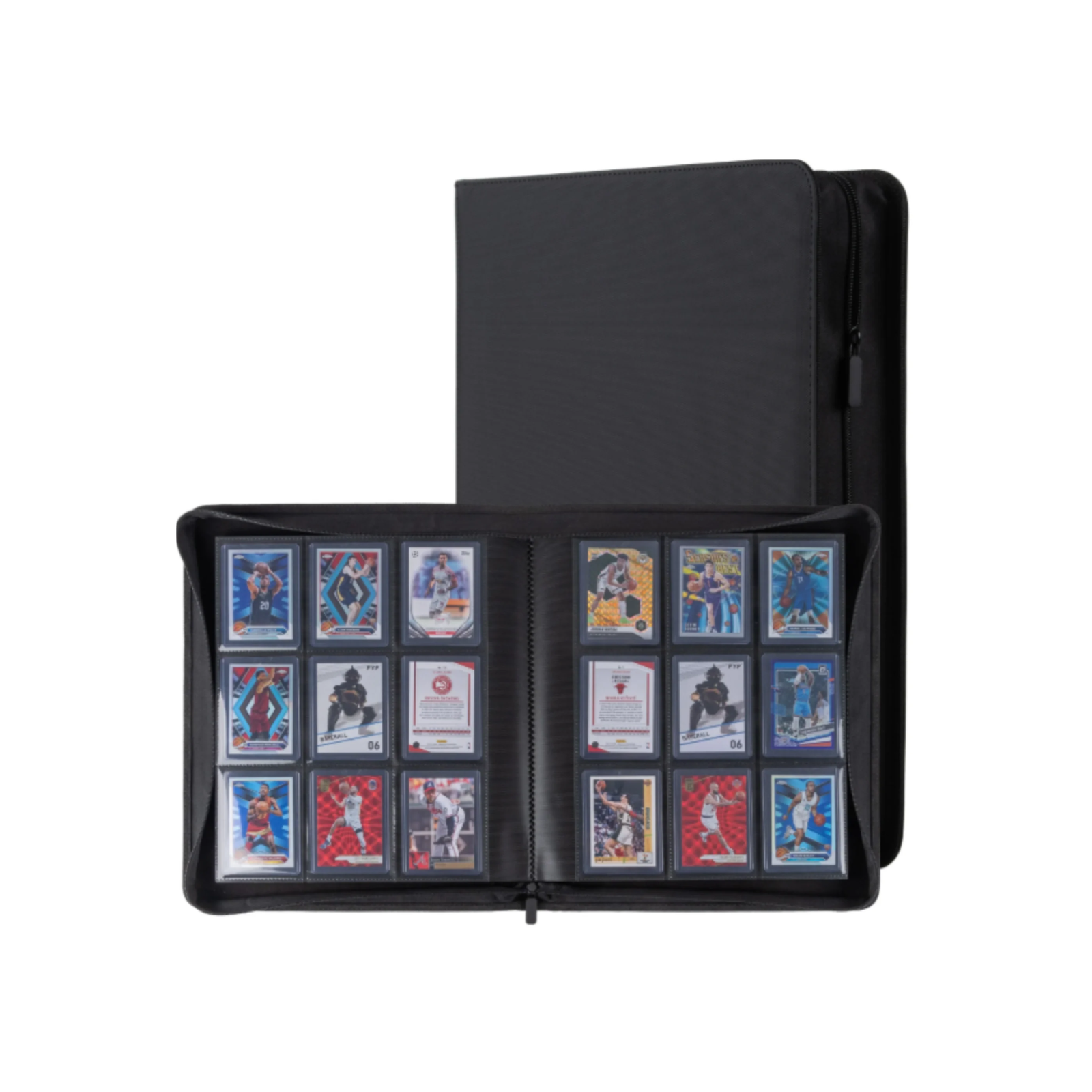 PYP Zip Folio 9-Pocket Toploader PU Leather Card Binder-PYP-Ace Cards & Collectibles