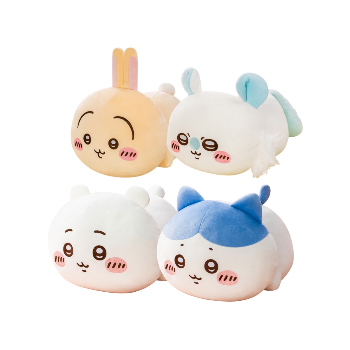 Chiikawa Extra Large Lying-Down Plush "Usagi / Hachiware / Chiikawa / Momonga"-Usagi-Parade-Ace Cards & Collectibles