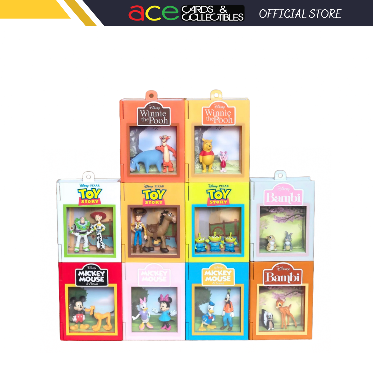 Penguin Toys x Disney Mini Story Book Ver. 1-Display Box (10pcs)-Penguin Toys-Ace Cards &amp; Collectibles