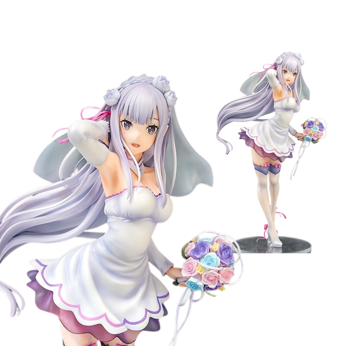 Re:Zero -Starting Life in Another World- "Emilia" Wedding Ver. (Re-run)-Phat Company-Ace Cards & Collectibles