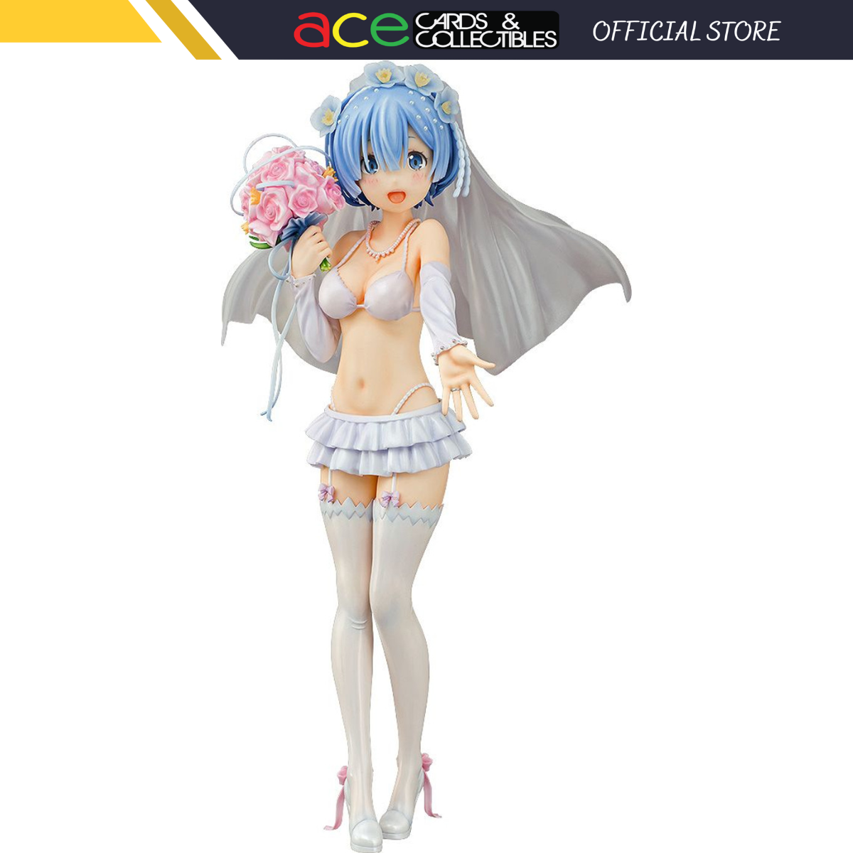 Rem: Wedding Ver. 1/7 Scale Figure Re:ZERO -Starting Life in Another World-Phat Company-Ace Cards & Collectibles