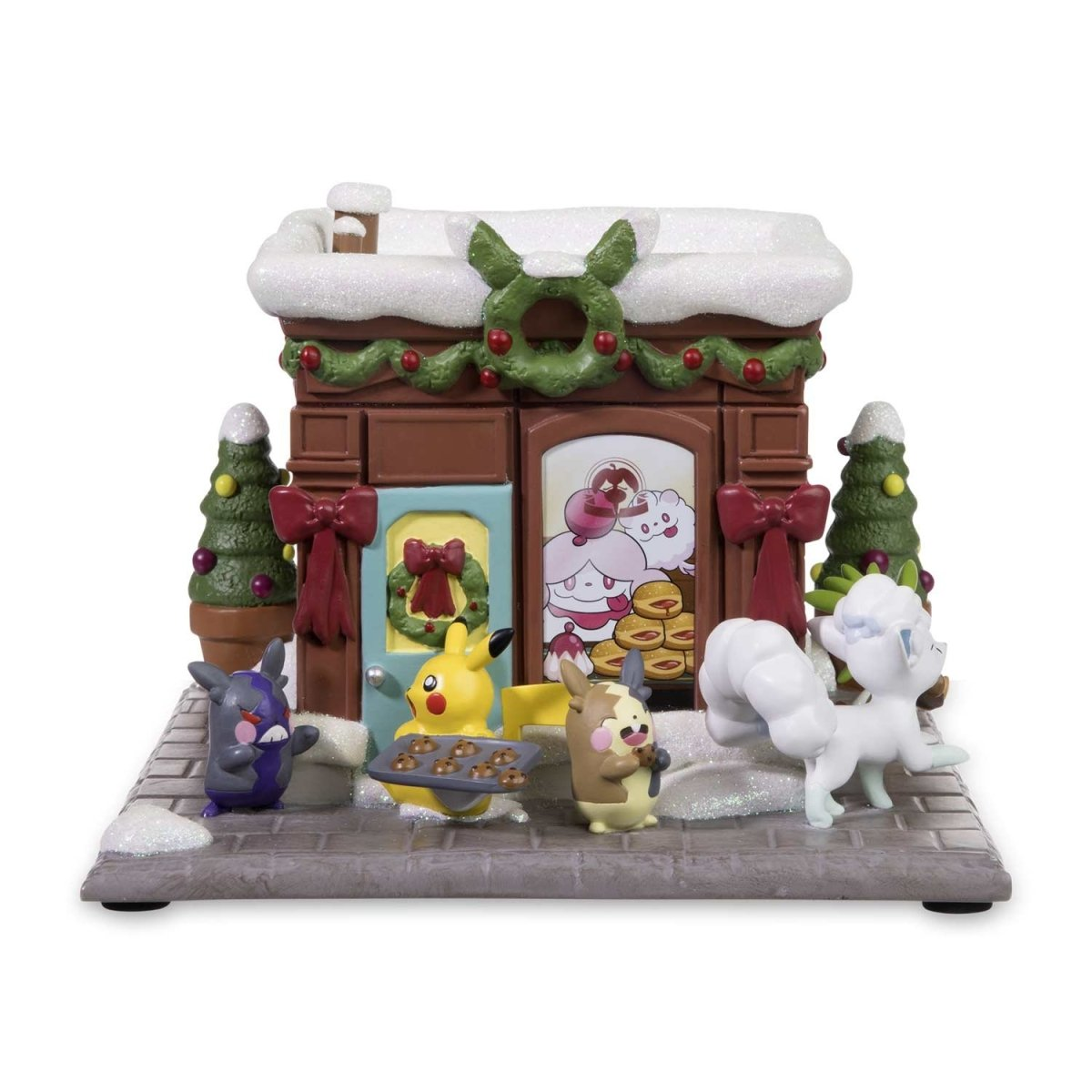 Bounsweet & Steenee Bakery Holiday Pokémon Village Figure-Pokemon Centre-Ace Cards & Collectibles