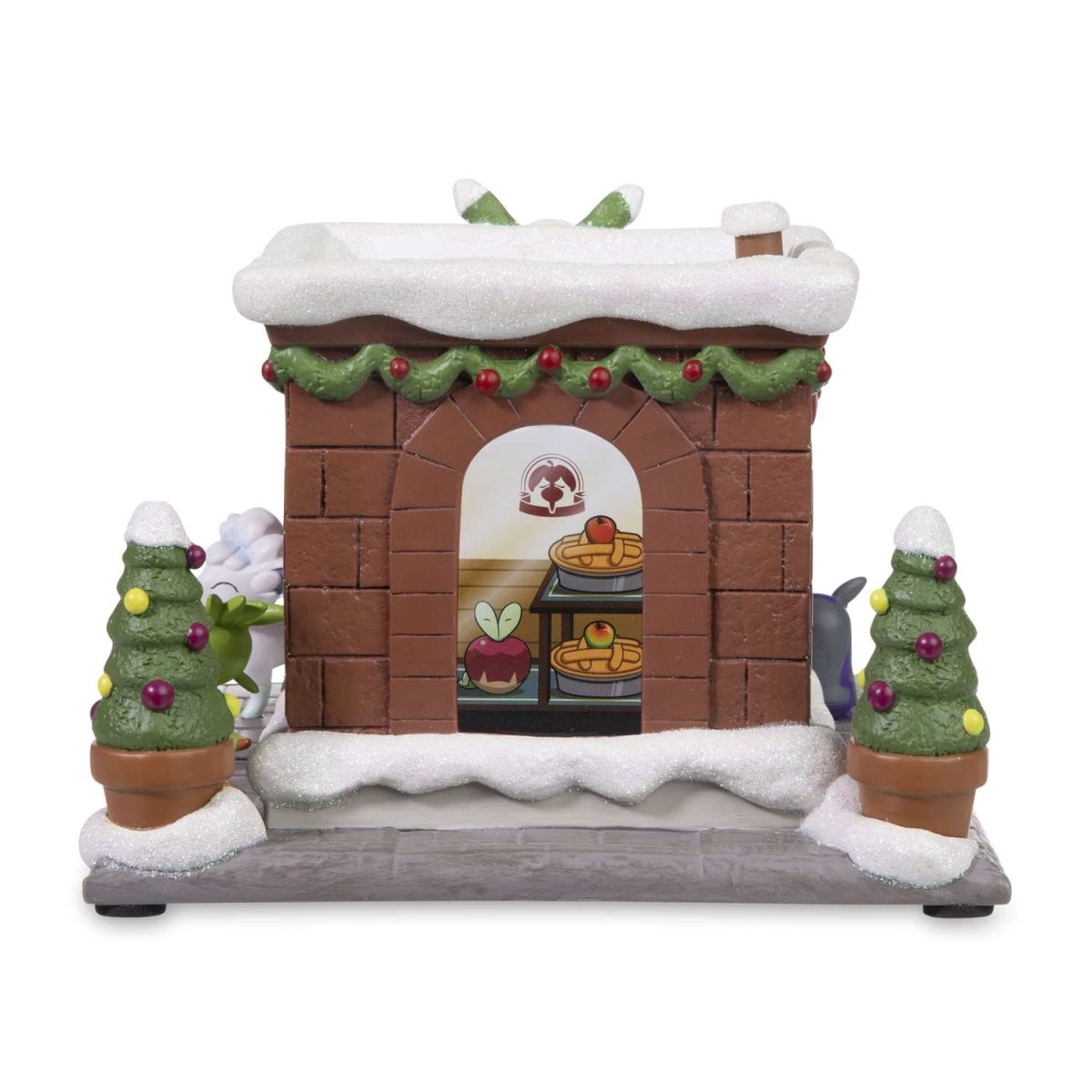Bounsweet &amp; Steenee Bakery Holiday Pokémon Village Figure-Pokemon Centre-Ace Cards &amp; Collectibles