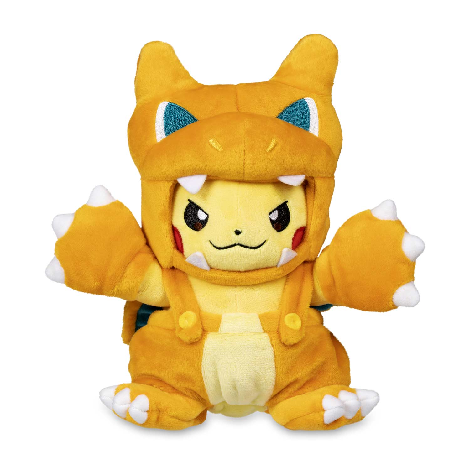 Charizard Poké Maniac Costume Pikachu Poké Plush - 8 In.-Pokemon Centre-Ace Cards & Collectibles