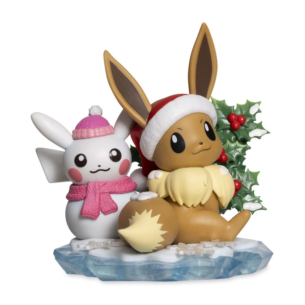Eevee Winter Celebrations of Seasons Figure-Pokemon Centre-Ace Cards & Collectibles