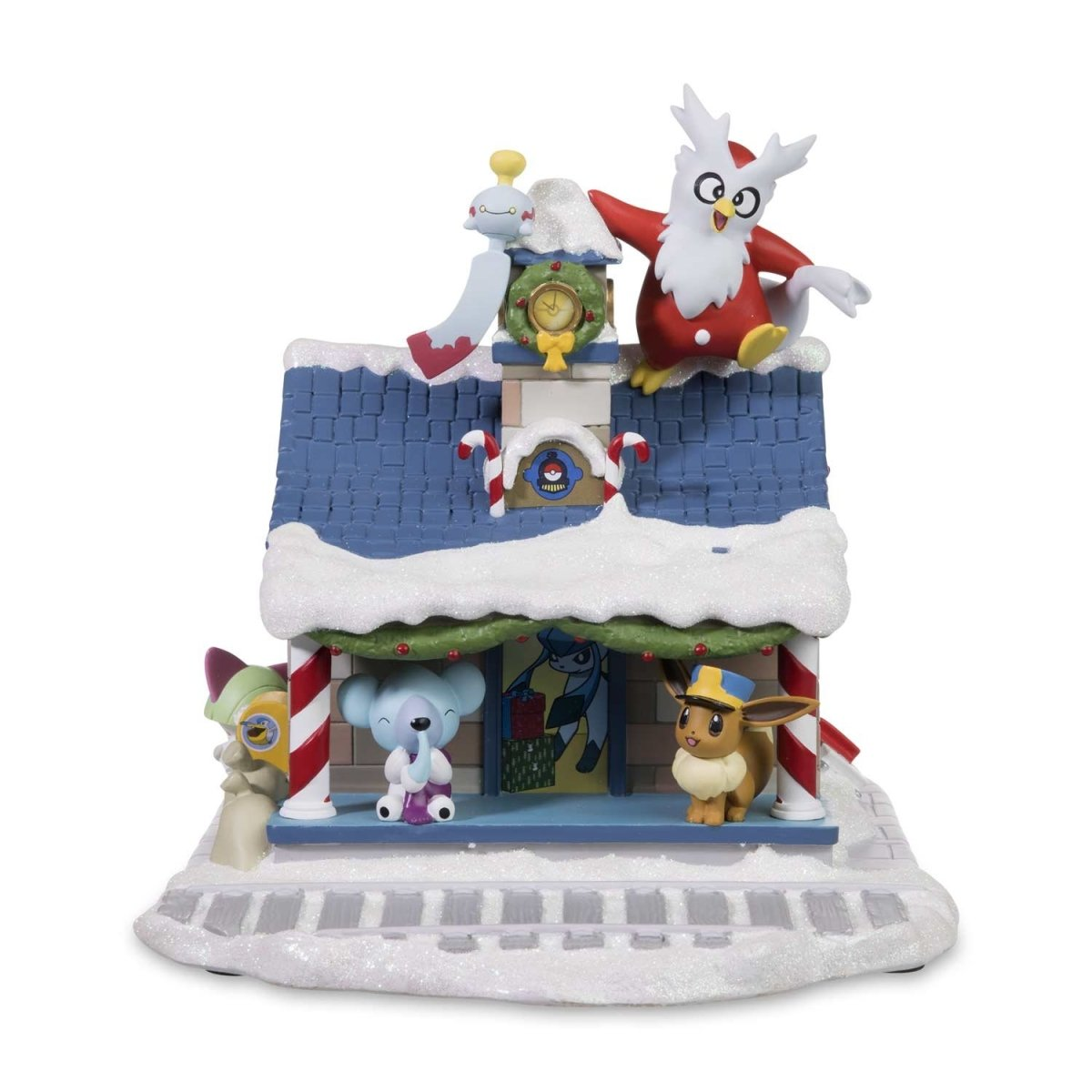 Holiday Station Arrivals Holiday Pokémon Village Figure-Pokemon Centre-Ace Cards & Collectibles