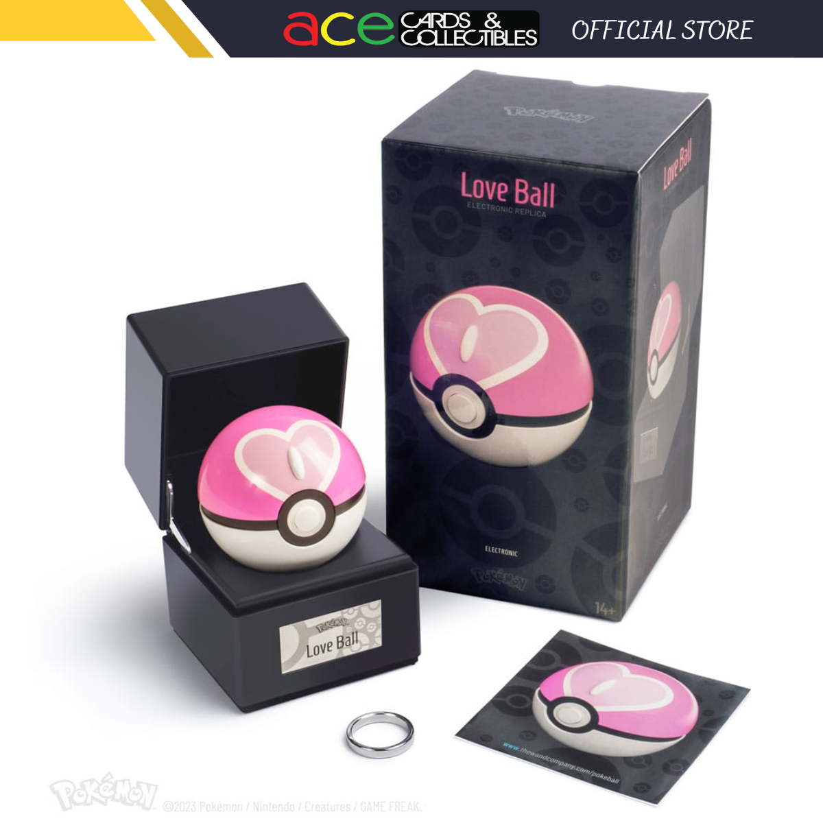Love Ball By The Wand Company-Pokemon Centre-Ace Cards & Collectibles