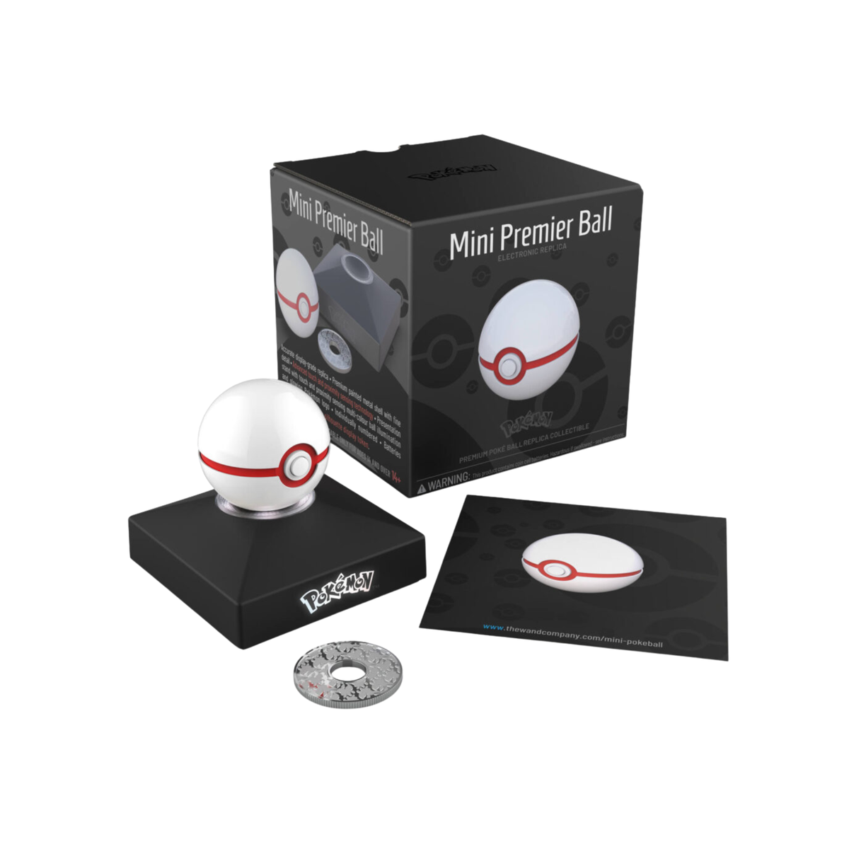 Mini Premier Ball by The Wand Conpany-Pokemon Centre-Ace Cards & Collectibles