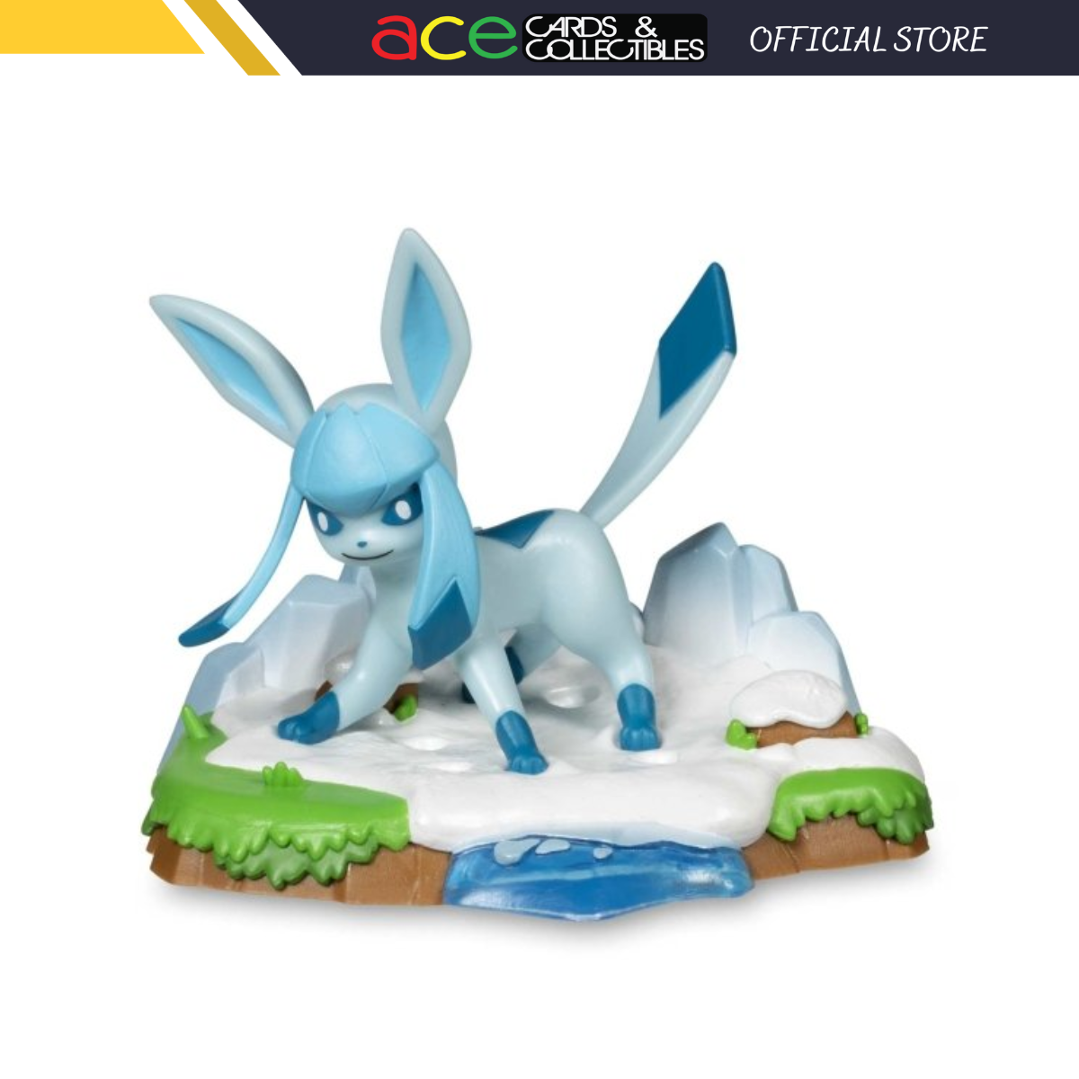 Pokémon An Afternoon With Eevee &amp; Friends: Glaceon Figure By Funko-Pokemon Centre-Ace Cards &amp; Collectibles
