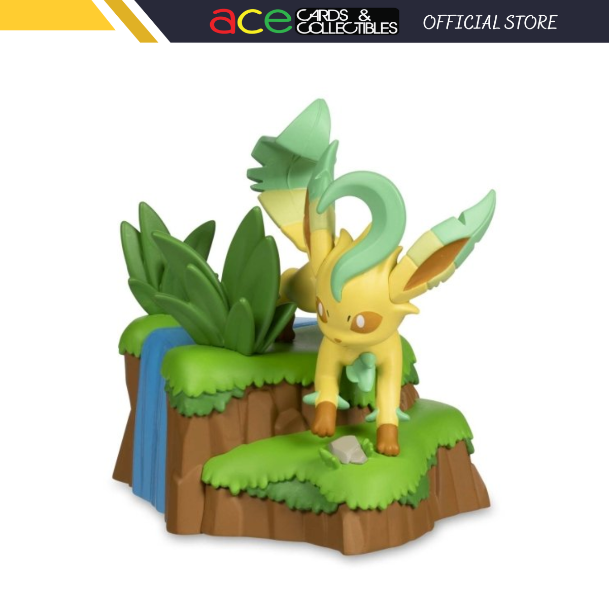 Pokémon An Afternoon With Eevee &amp; Friends: Leafeon Figure By Funko-Pokemon Centre-Ace Cards &amp; Collectibles