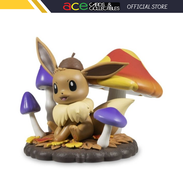 Pokémon Center Autumn Celebrations of Seasons Figure "Eevee"-Pokemon Centre-Ace Cards & Collectibles