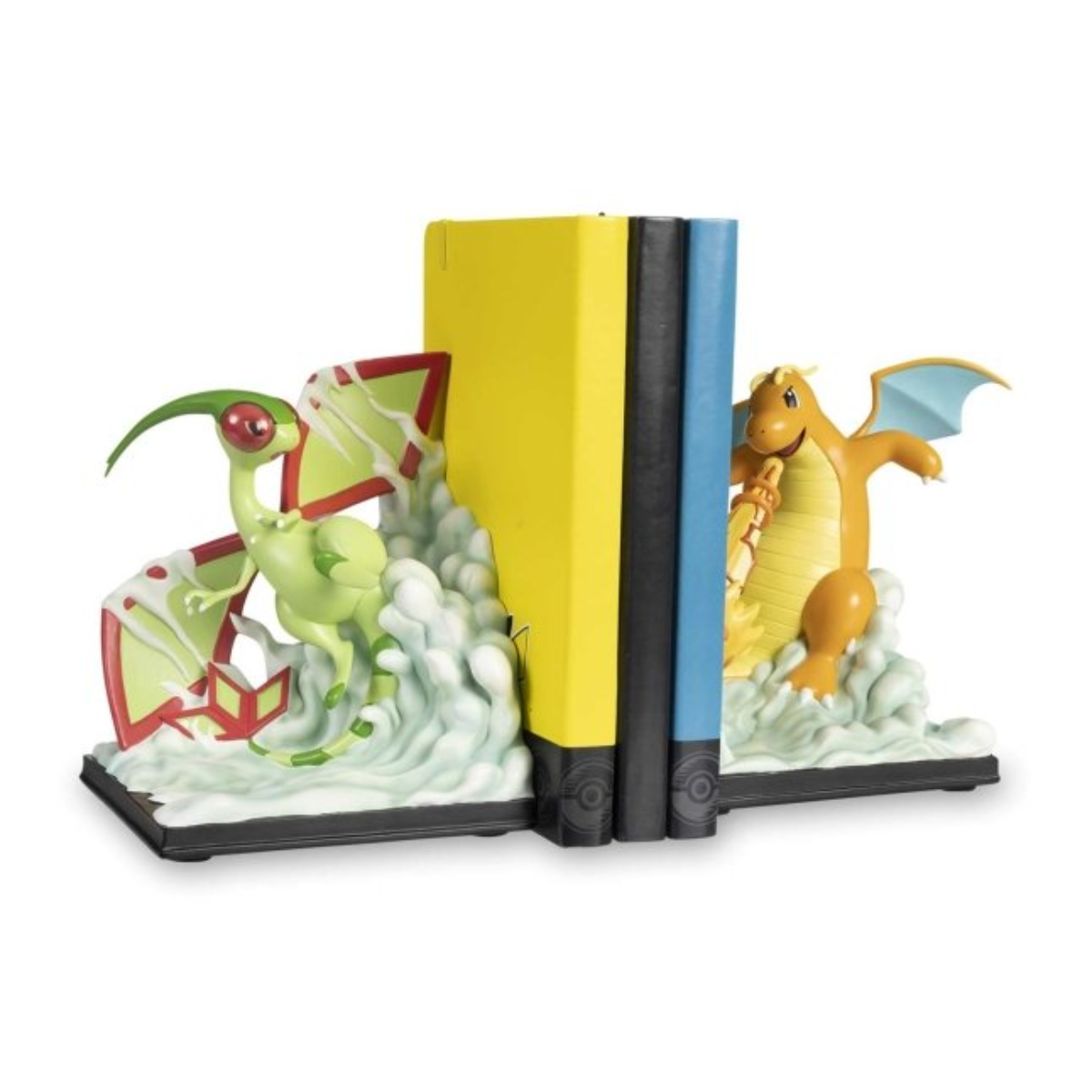 Pokemon Center Clashing Dragons Bookends &quot;Dragonite &amp; Flygon&quot; (2 Pieces)-Pokemon Centre-Ace Cards &amp; Collectibles