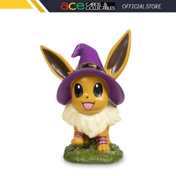 Pokémon Center Enchanting Eevee Spooky Celebration Yard Statue-Pokemon Centre-Ace Cards & Collectibles