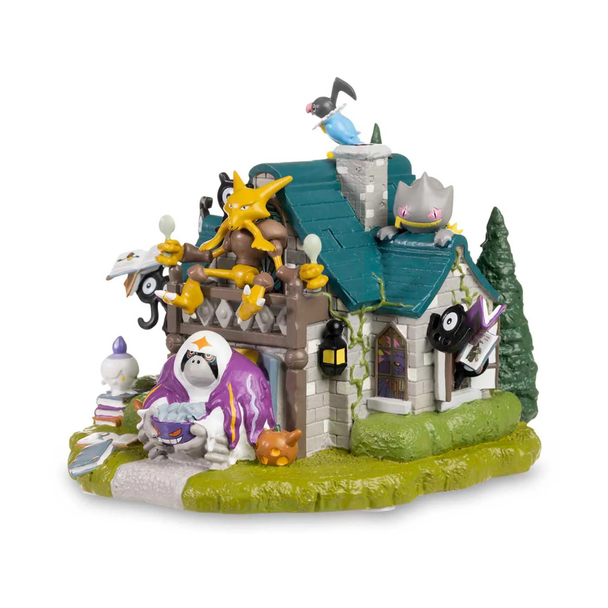 Pokemon Center Haunted Pokémon Village: Oranguru Ancient Archives Figure-Pokemon Centre-Ace Cards & Collectibles