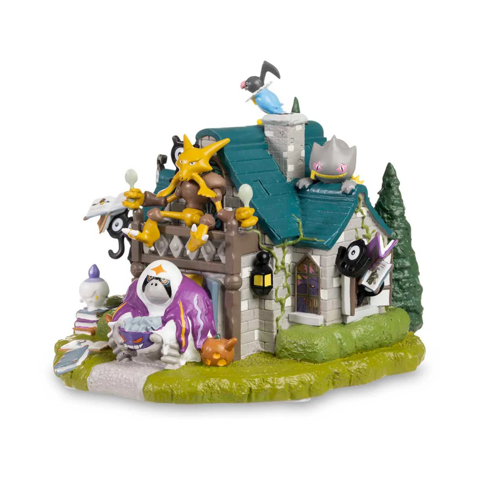 Pokemon Center Haunted Pokémon Village: Oranguru Ancient Archives Figure-Pokemon Centre-Ace Cards & Collectibles