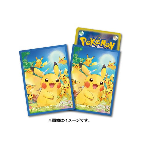 Pokemon Center Official Card Sleeves Series - Multiple Designs-Gathering Pikachu-Pokemon Centre-Ace Cards & Collectibles