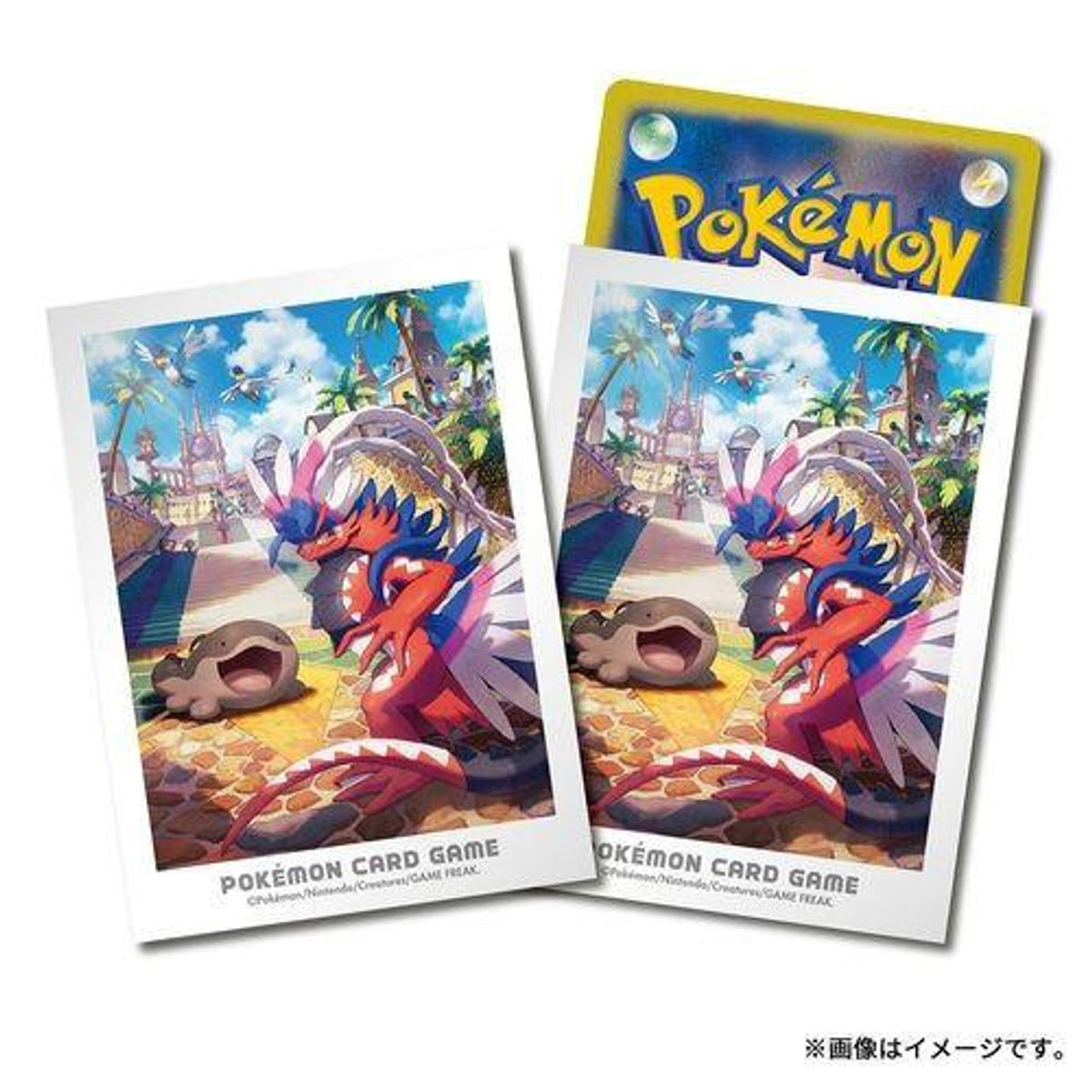 Pokemon Center Official Card Sleeves Series - Multiple Designs-Koraidon & Clodsire-Pokemon Centre-Ace Cards & Collectibles
